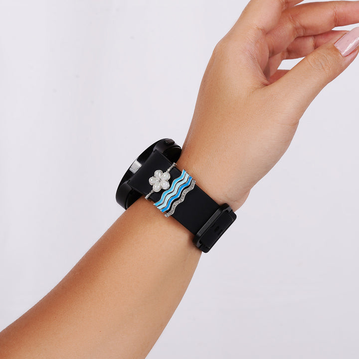 Daydreaming In Blue Ring Watch Charm