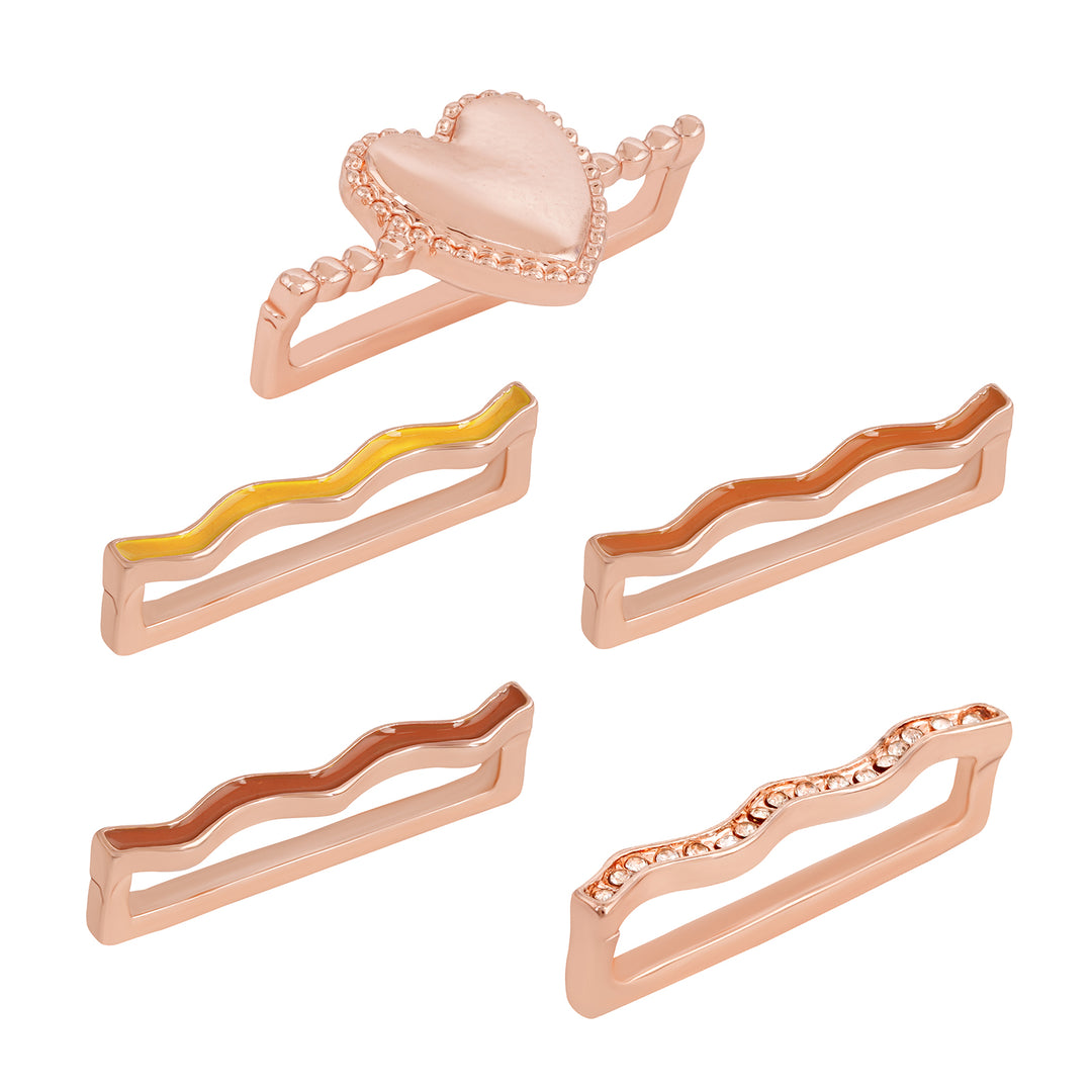 Sunset Love Whispers Multicolour Ring Watch Charm