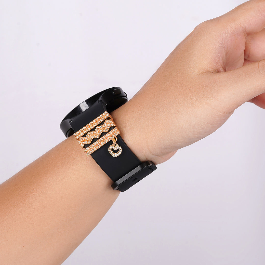 Electric Love Gold Ring Watch Charm