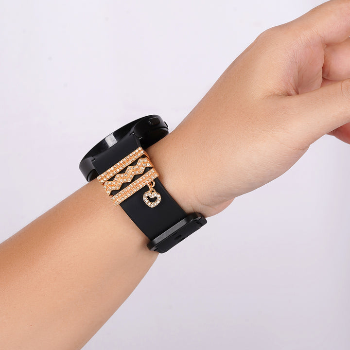 Electric Love Gold Ring Watch Charm