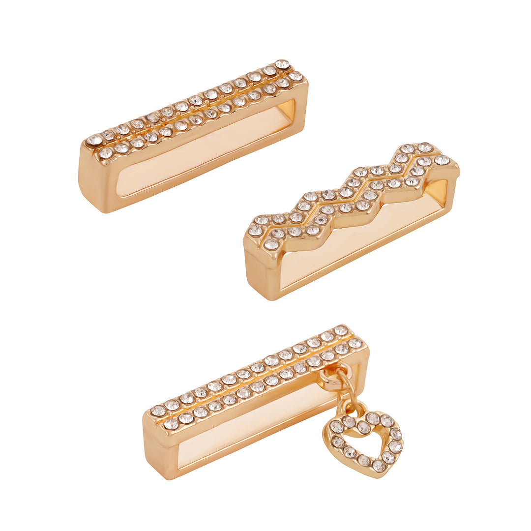 Electric Love Gold Ring Watch Charm