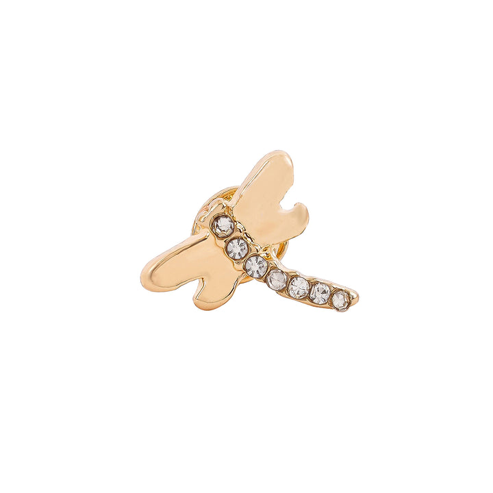 Golden Dragonfly Pin Watch Charm