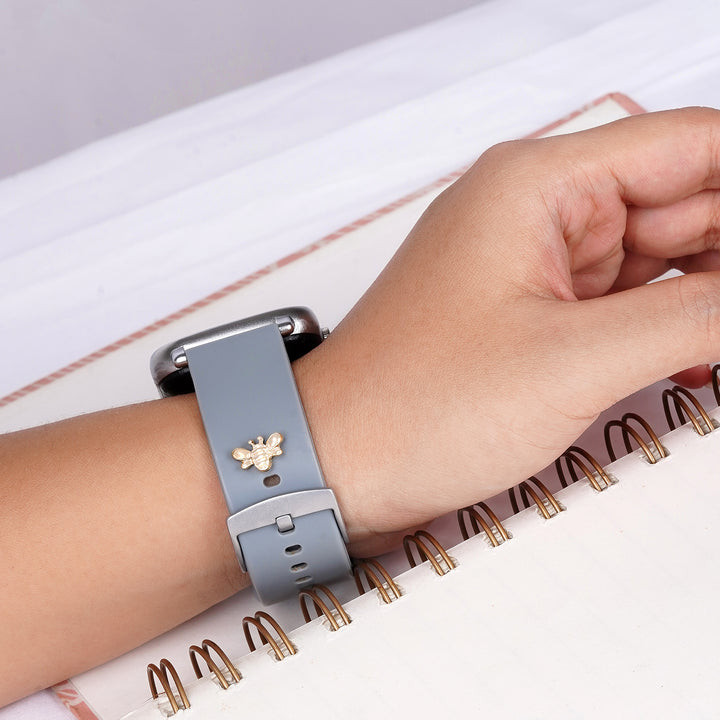 Buzzing Gold Pin Watch Charm