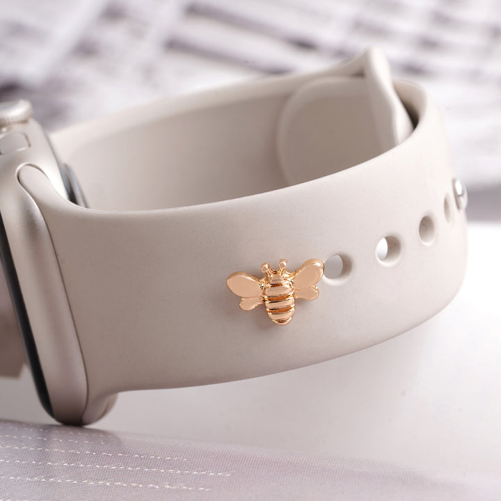 Buzzing Gold Pin Watch Charm