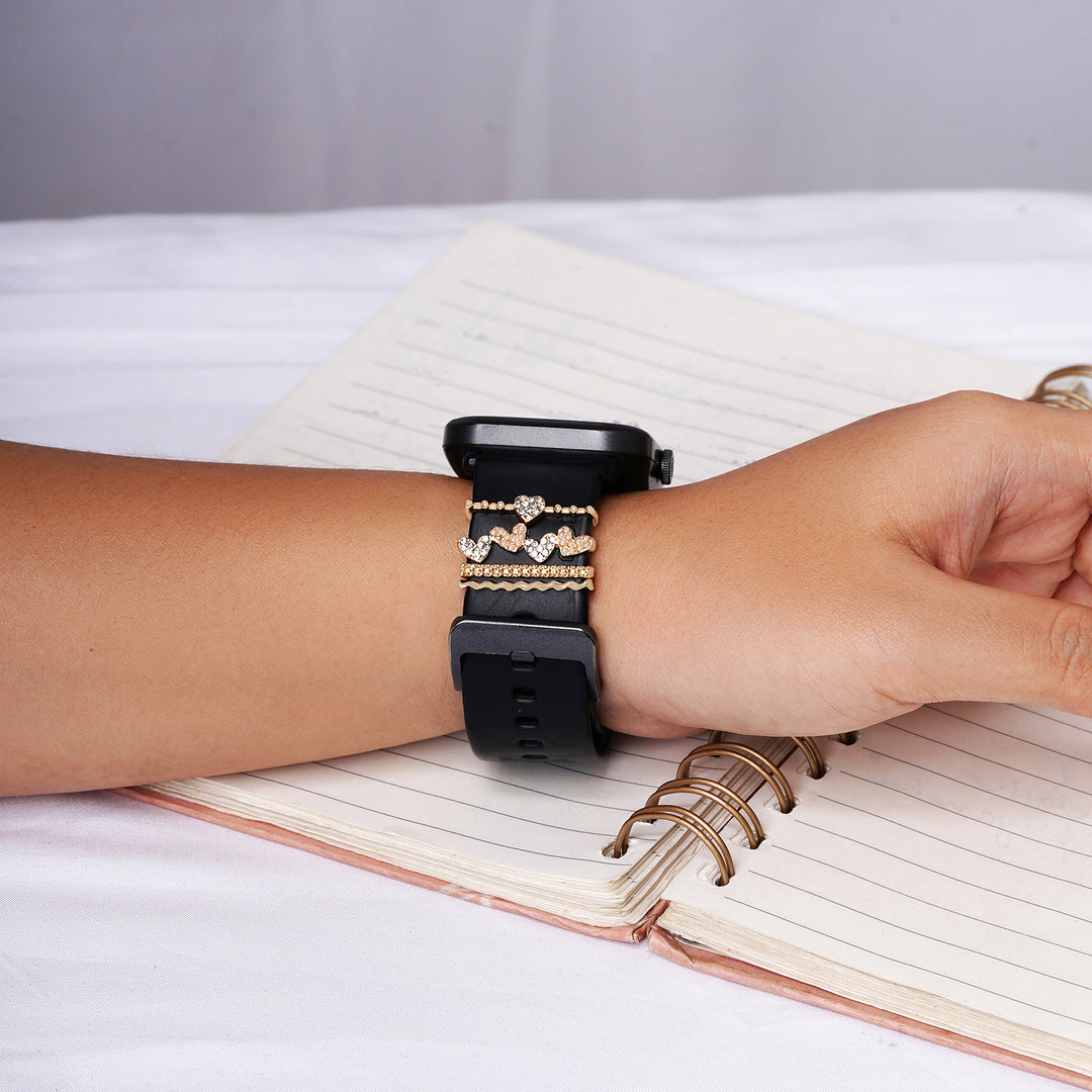 Eternal Love Gold Ring Watch Charm