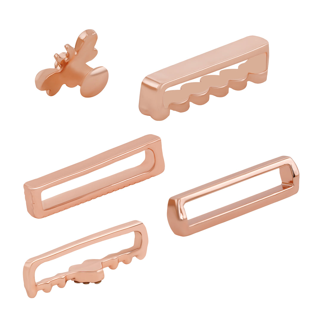 Romantic Buzz Rosegold Ring Watch Charm