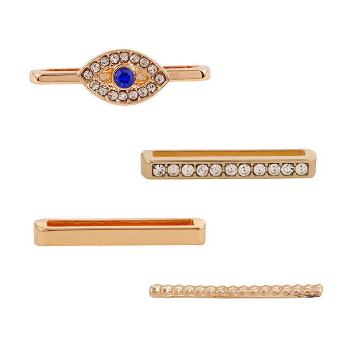 Eye Of Elegance Gold Ring Watch Charm