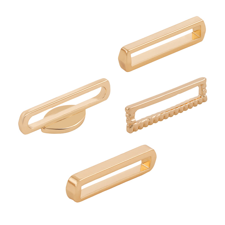 Eye Of Elegance Gold Ring Watch Charm