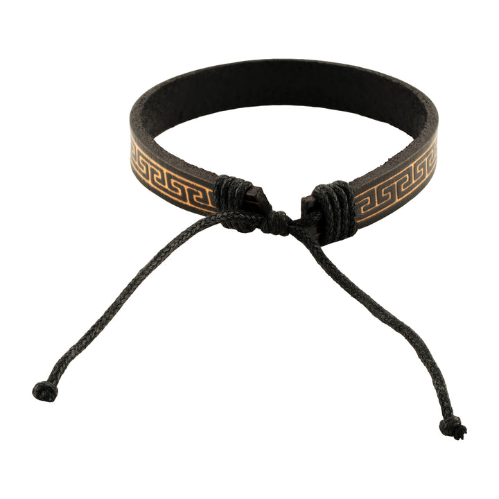 Textured Black Men's Bracelet