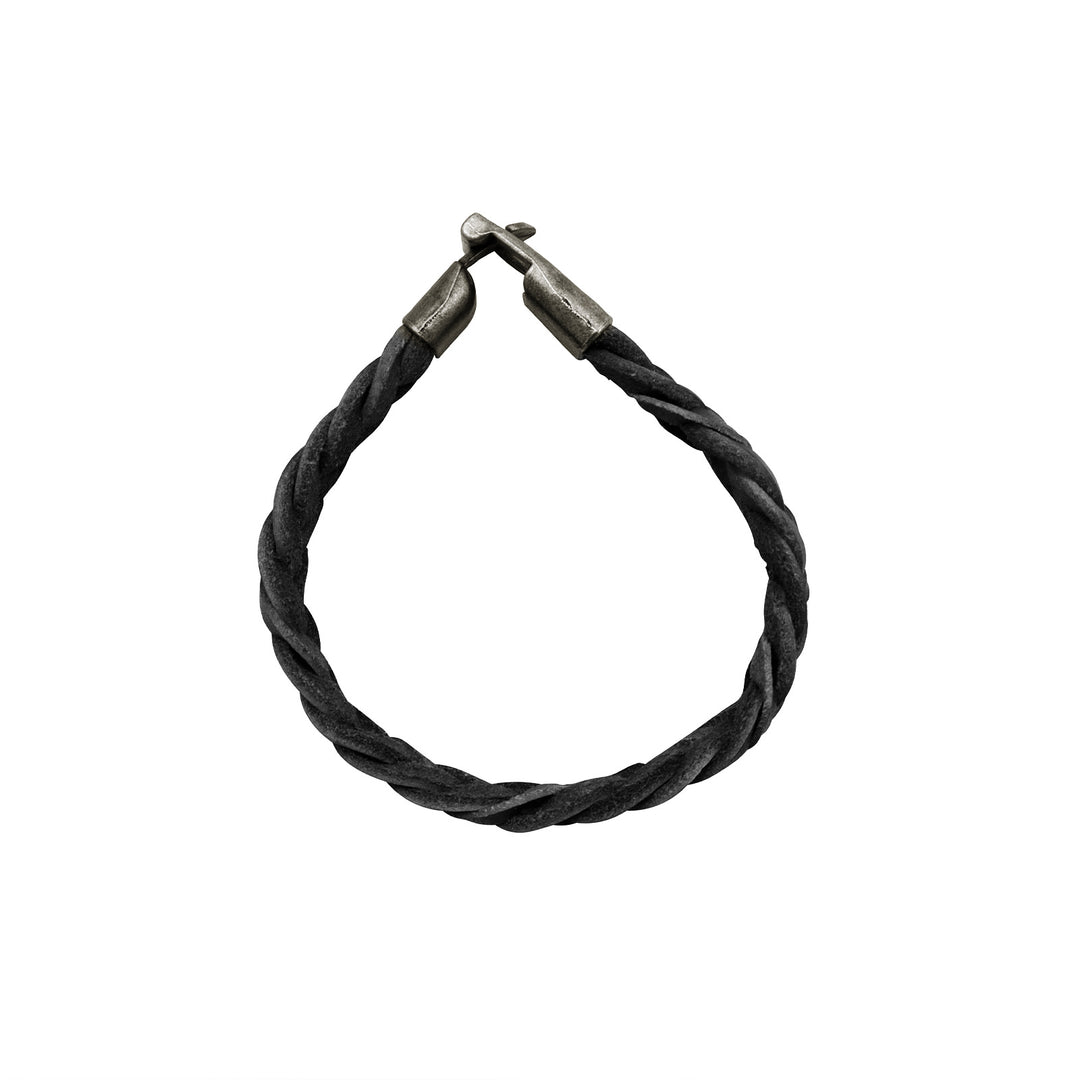 Jack Braided Black Men's Bracelet