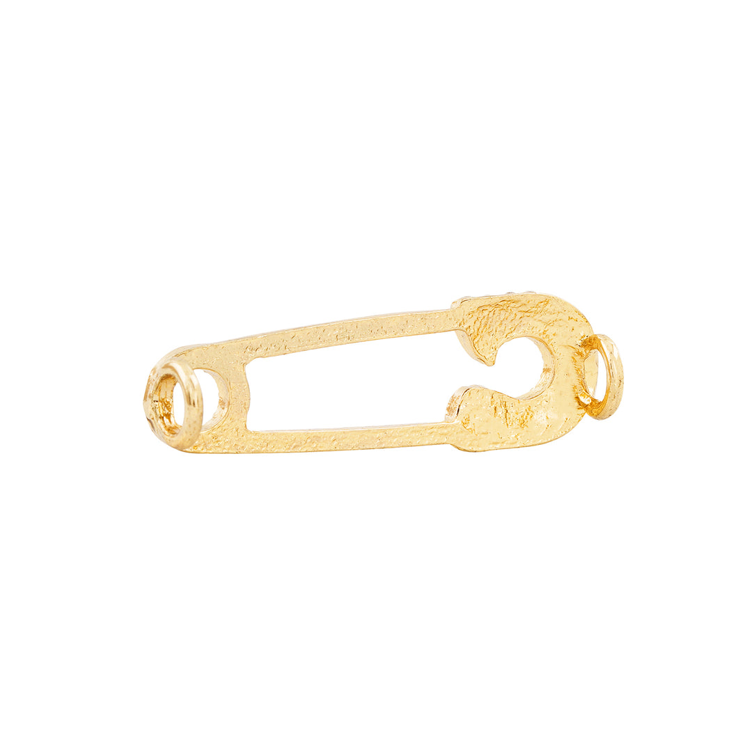 Safety First Gold Shoe Charm