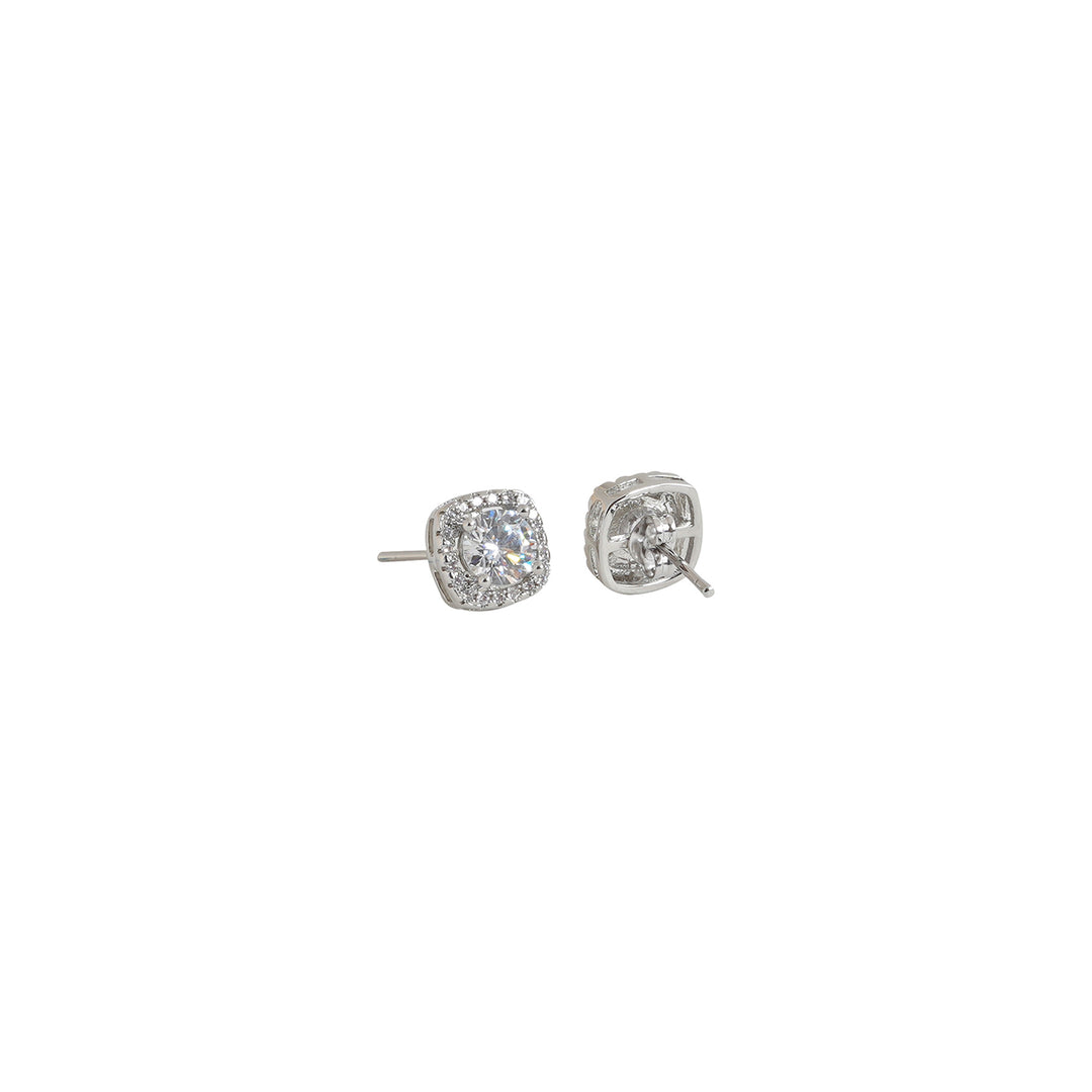 Sleek Silver Shine Jewelry Set