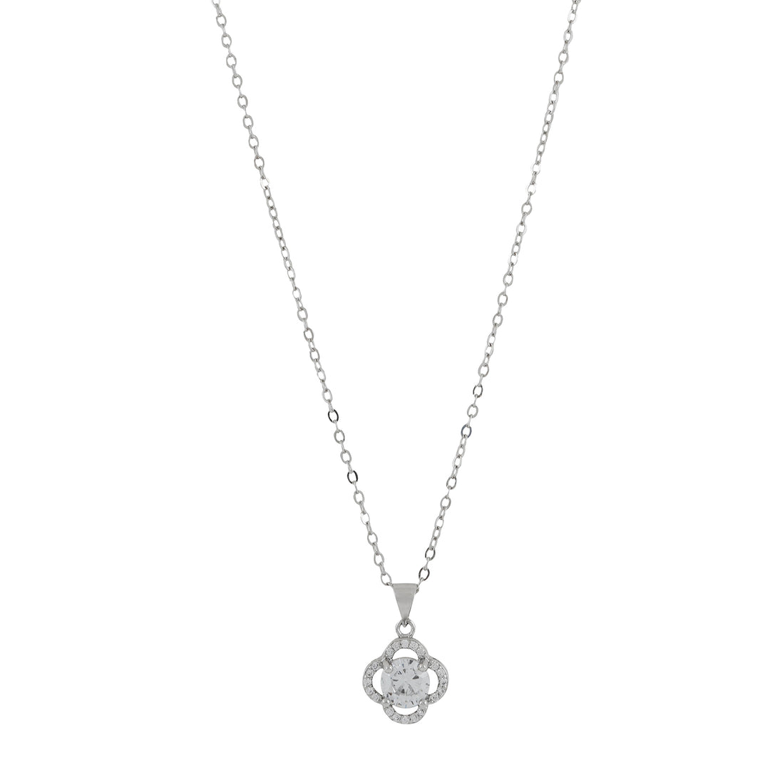 Sleek Silver Shine Jewelry Set