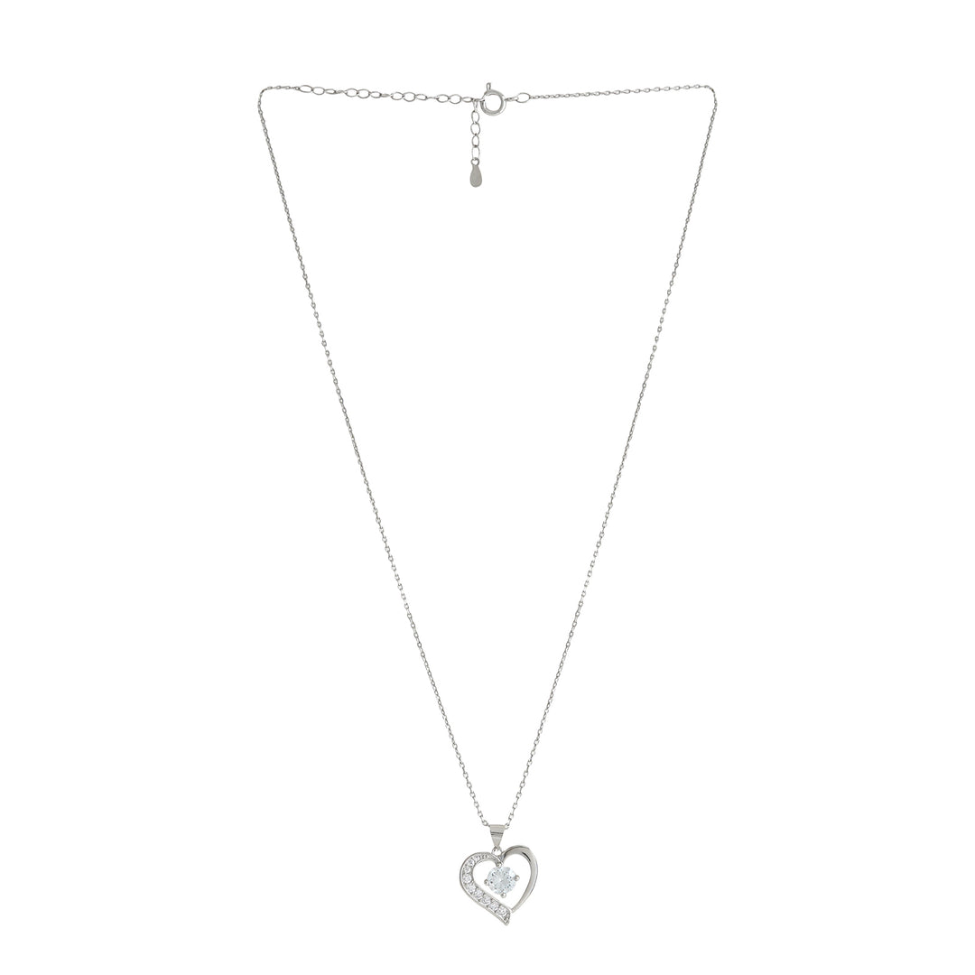 Silver Glitz Jewelry Set