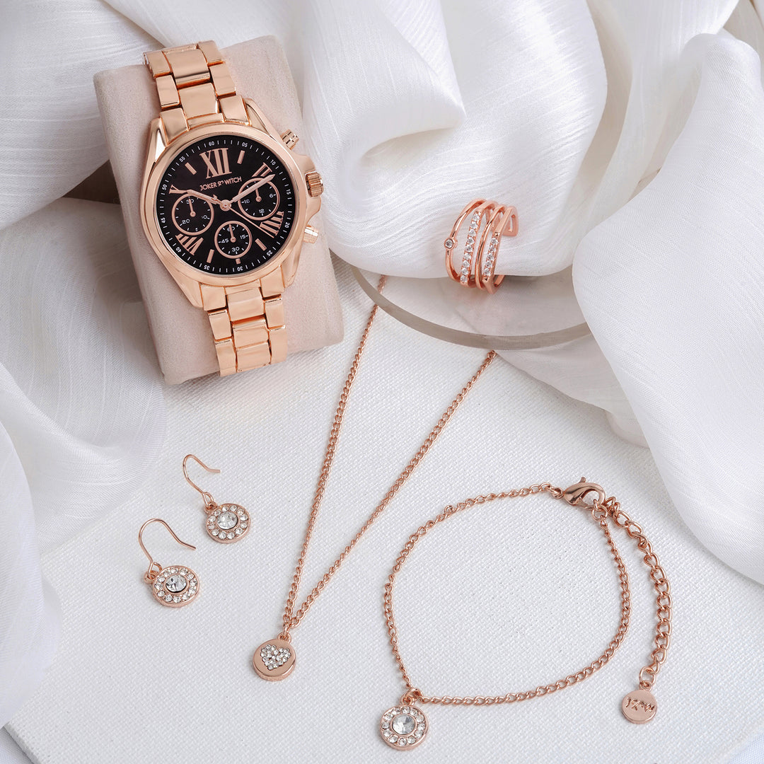 Rose Gold Watches - Rose Gold Bracelet | Joker&Witch - rose