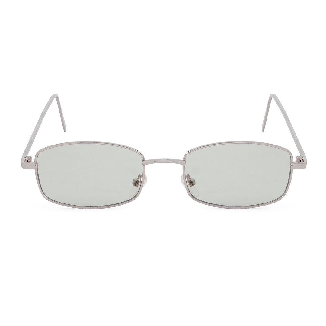 Jisu Rectangle Grey Sunglasses