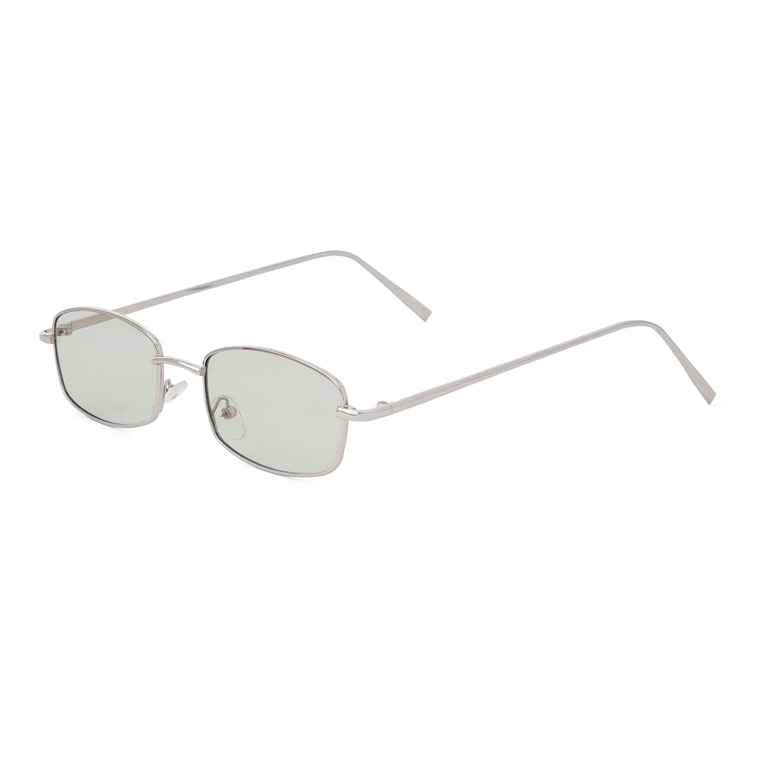 Jisu Rectangle Grey Sunglasses
