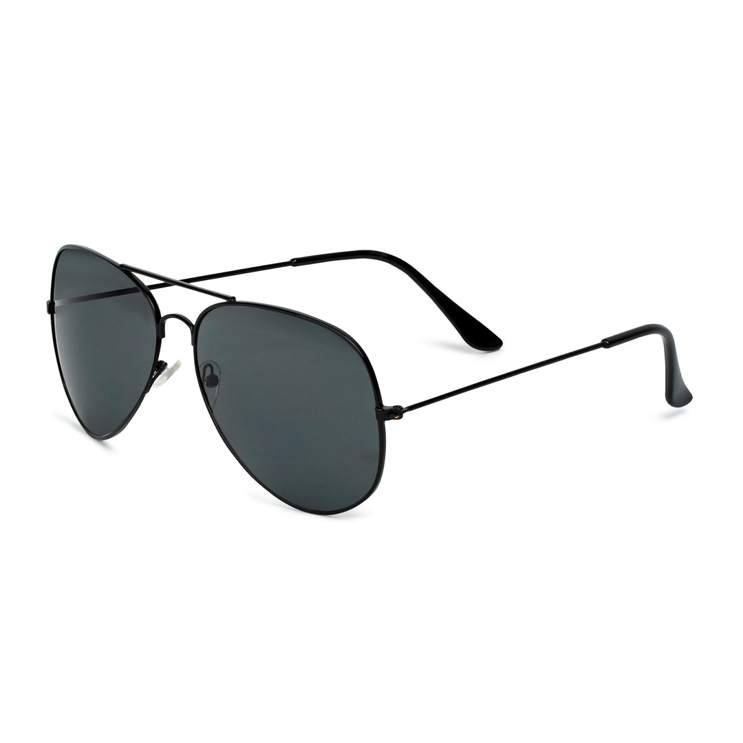 Rafael Black Aviator Sunglasses