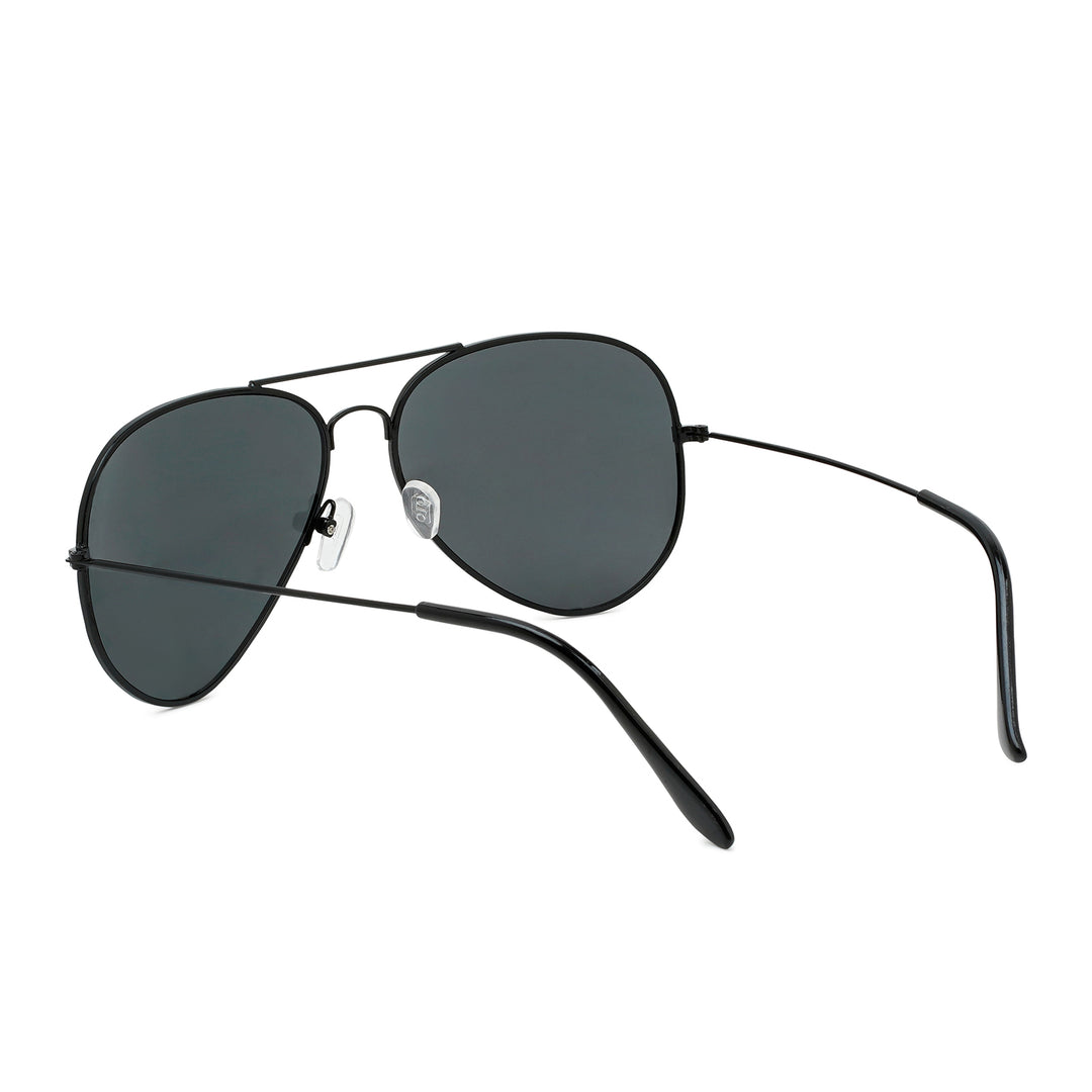 Rafael Black Aviator Sunglasses
