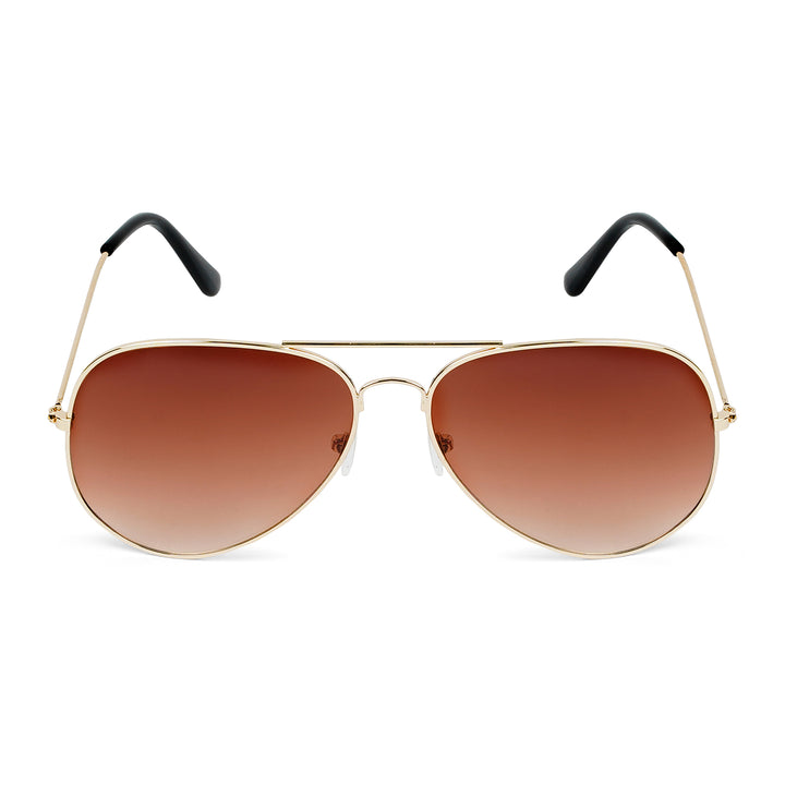 Rafael Brown Aviator Sunglasses