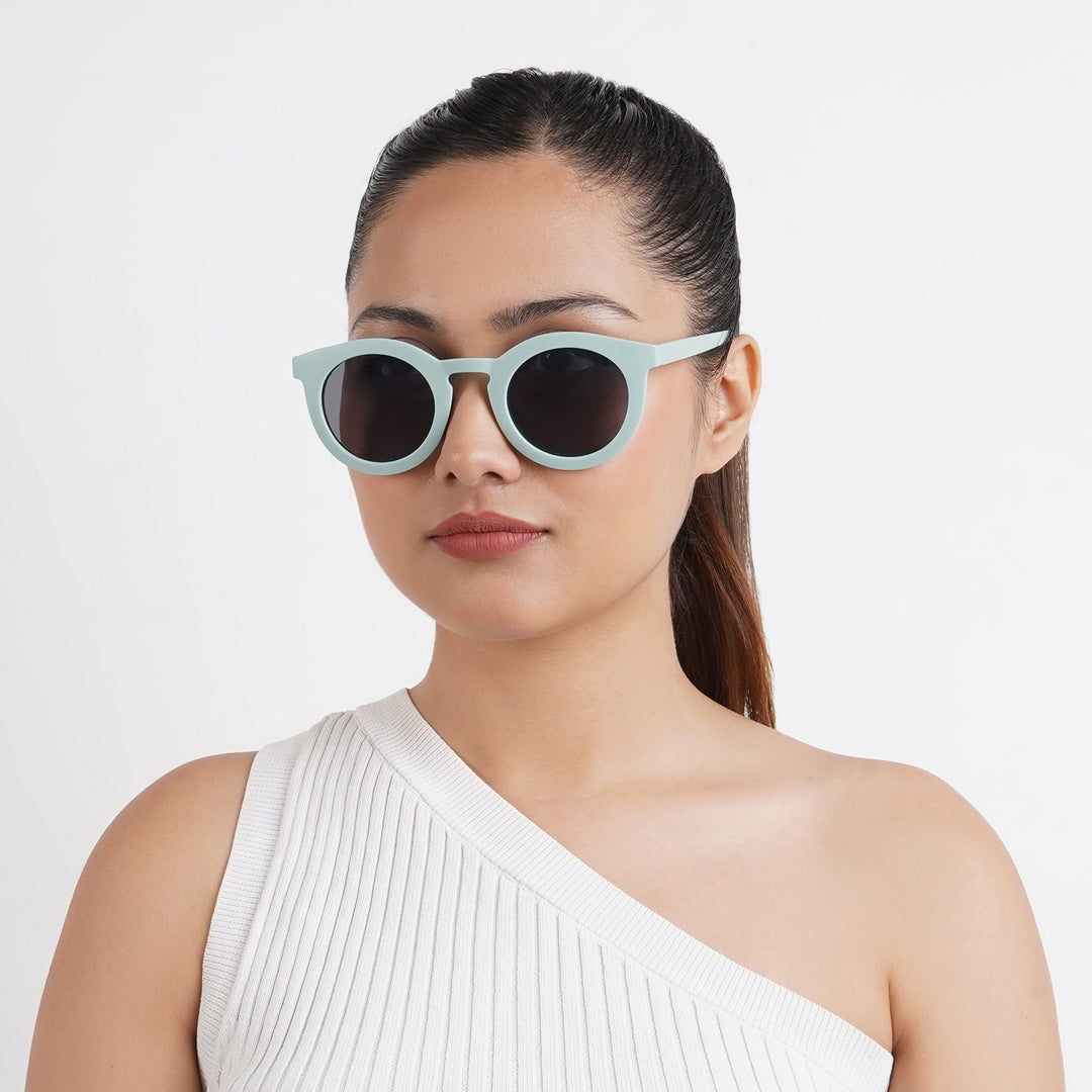 Dion Blue Clubmaster Sunglasses