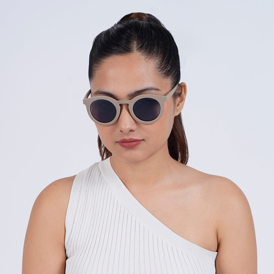 Dion Grey Clubmaster Sunglasses