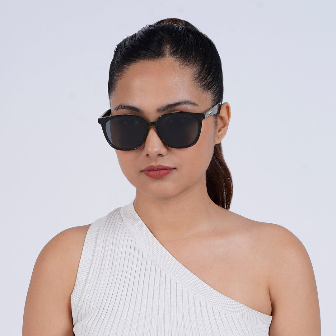 Rei Black Wayfarer Sunglasses