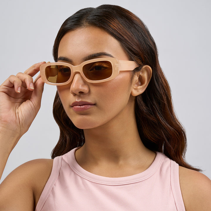 Tifa Champagne Beige Sunglasses