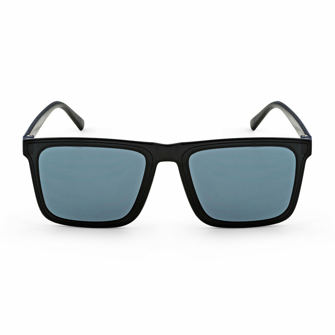 Aura Wayfarer Black Sunglasses