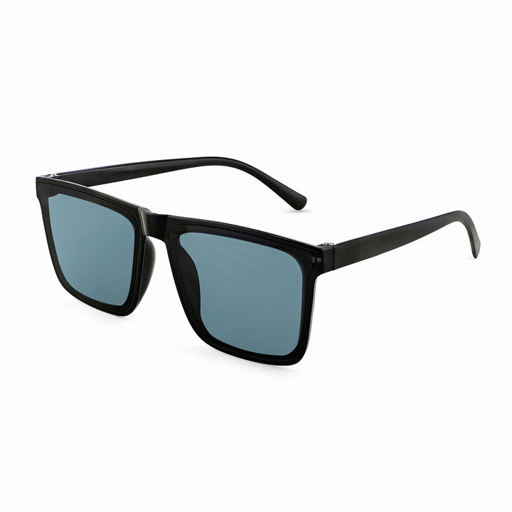 Aura Wayfarer Black Sunglasses
