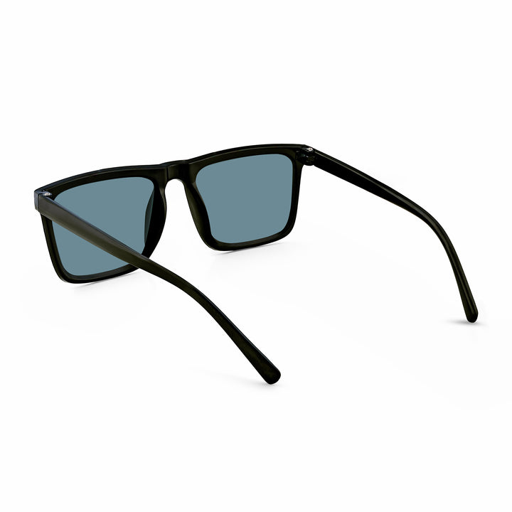Aura Wayfarer Black Sunglasses