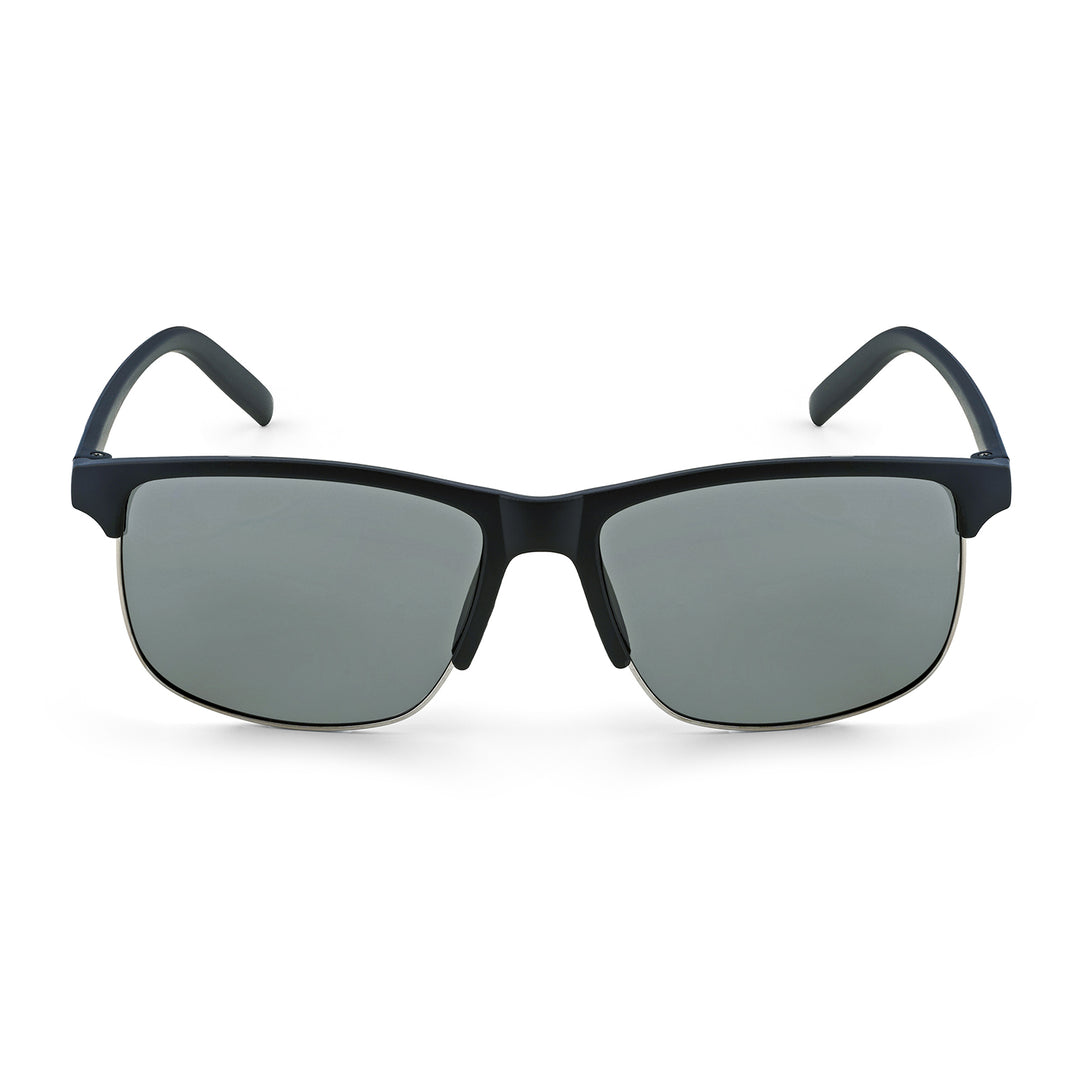 Vogue Rectangular Grey Lens with Black Frame Sunglasses
