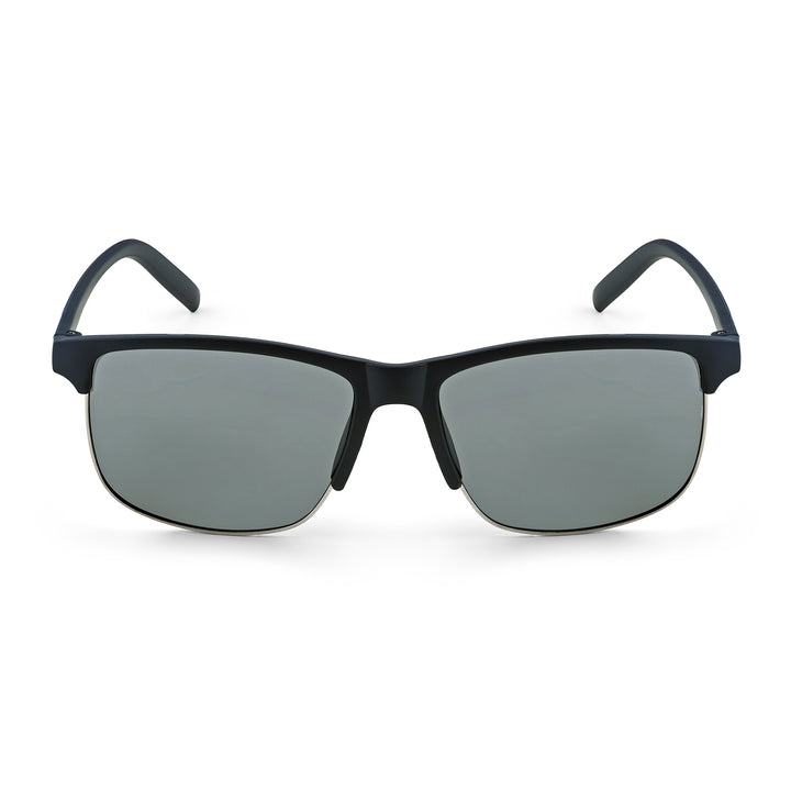 Vogue Rectangular Grey Lens with Black Frame Sunglasses
