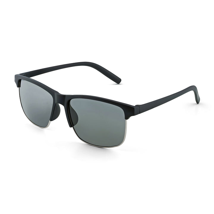 Vogue Rectangular Grey Lens with Black Frame Sunglasses