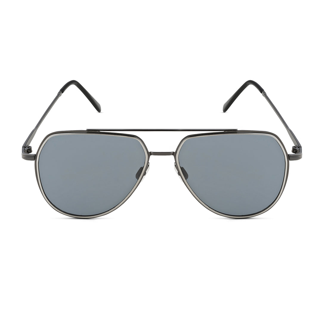 Maven Aviators Grey Sunglasses