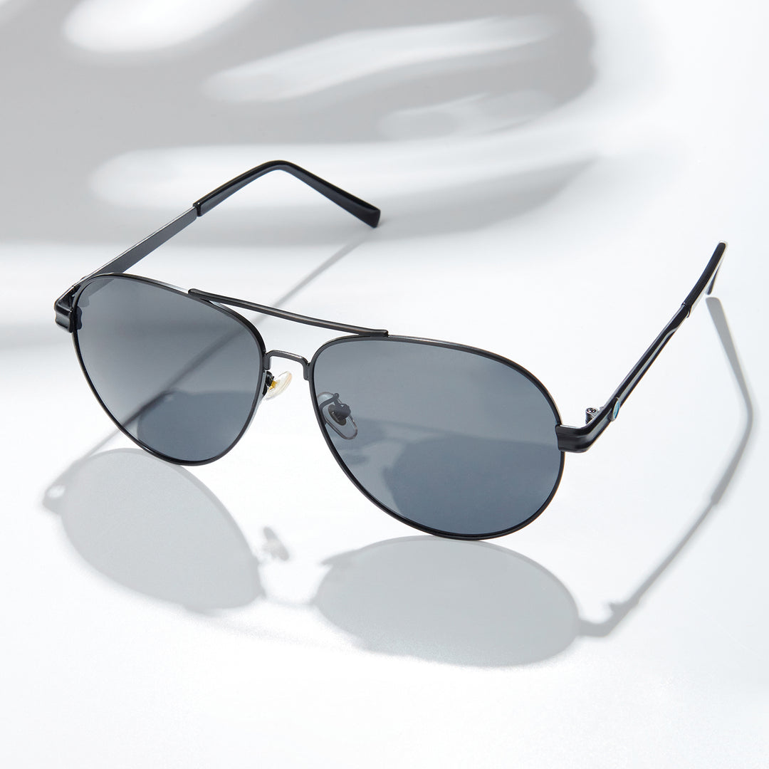 Top Gun Aviators Black Sunglasses