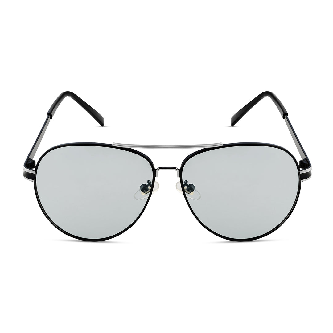 Top Gun Aviators Colour Changing Lens and Black Frame Sunglasses