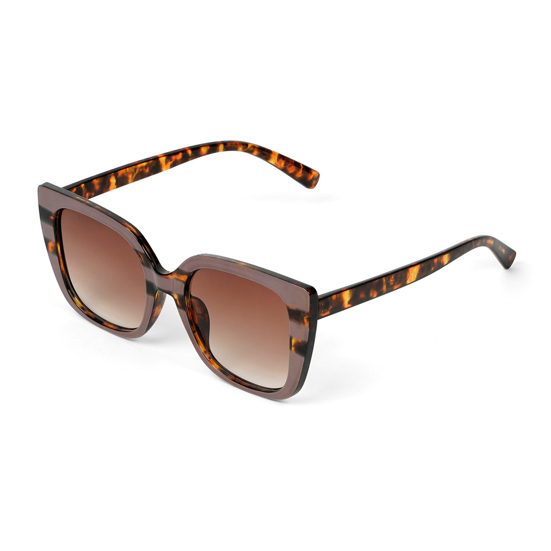 Noemi Brown Butterfly Sunglasses
