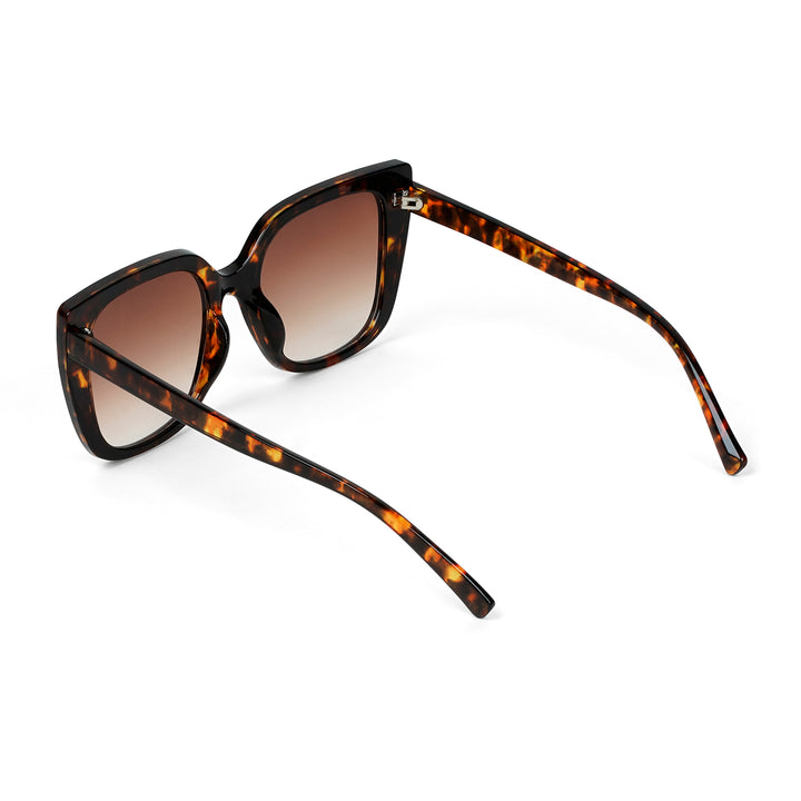 Noemi Brown Butterfly Sunglasses