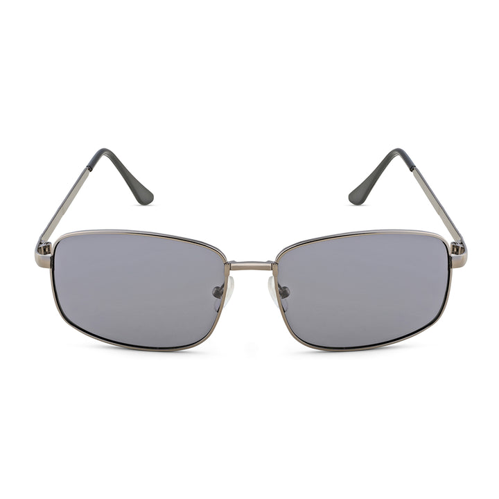 Venus Rectangular Black Grey Lens and Ash Grey Frame