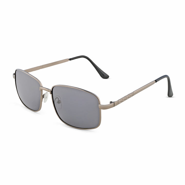 Venus Rectangular Black Grey Lens and Ash Grey Frame