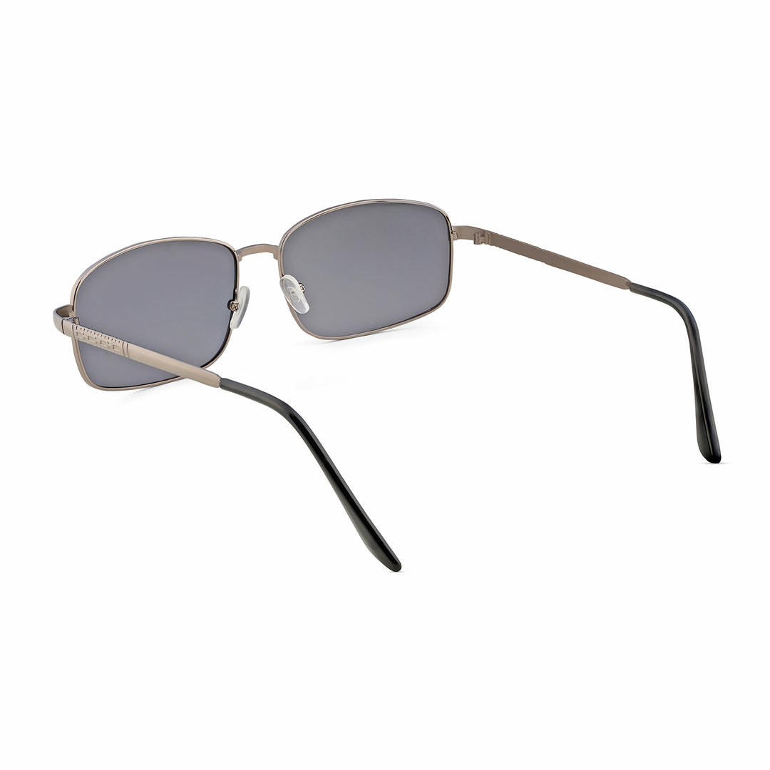 Venus Rectangular Black Grey Lens and Ash Grey Frame