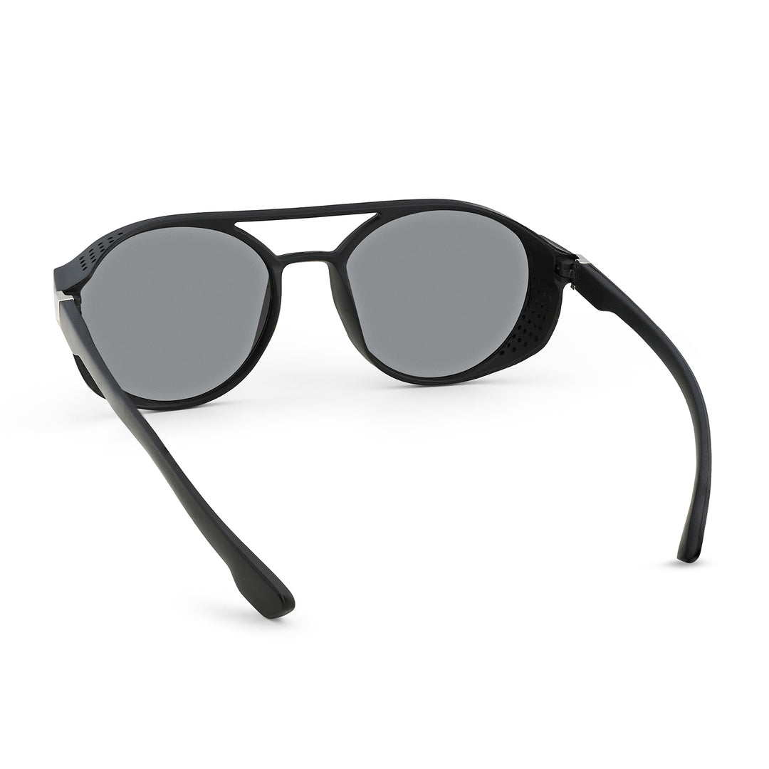 Steampunk Dark Grey Sunglasses