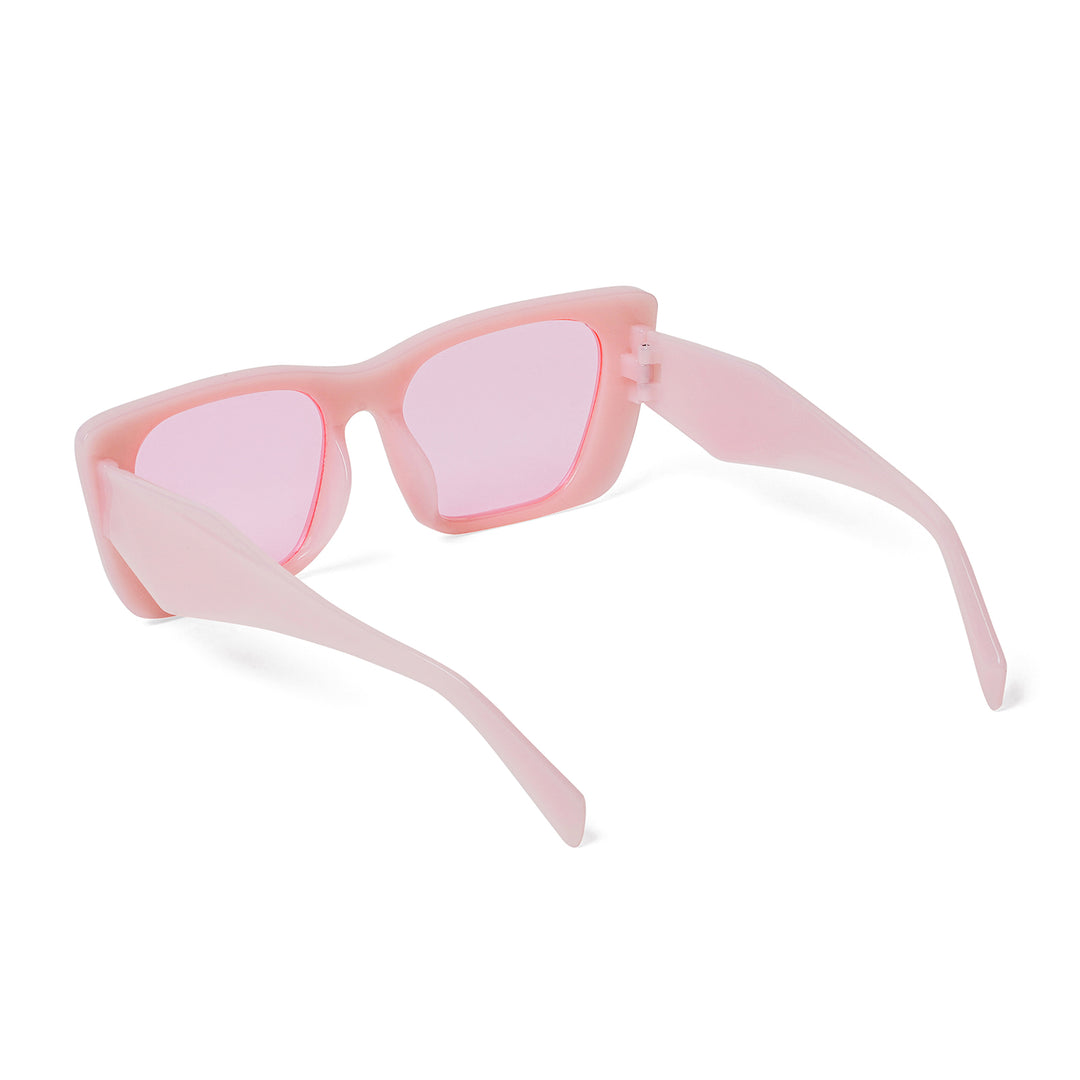 Cloe Pink Retrograde Sunglasses