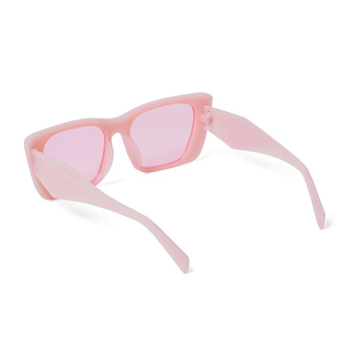 Cloe Pink Retrograde Sunglasses
