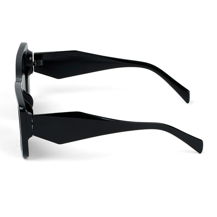 Cloe Black Retrograde Sunglasses