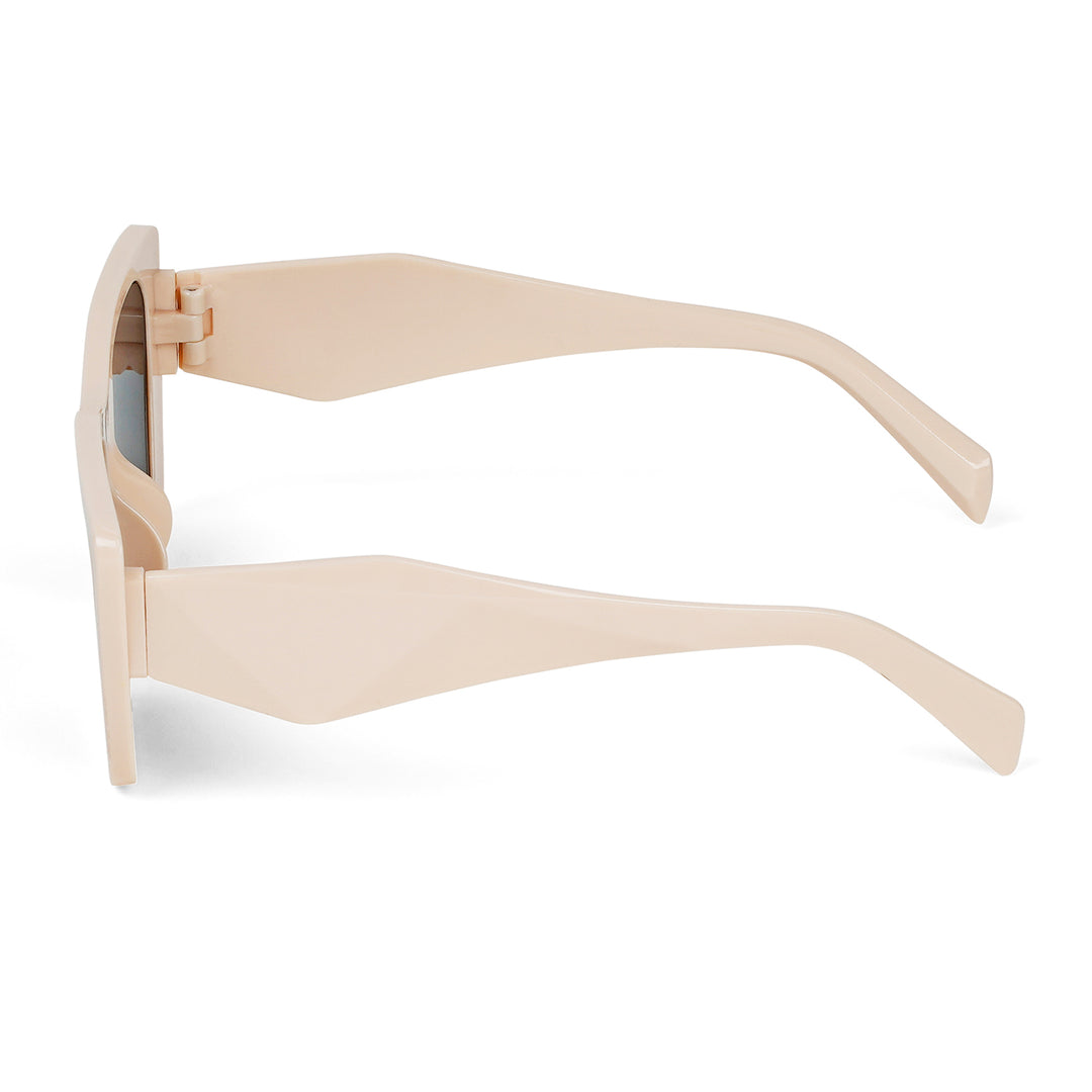 Cloe Beige Retrograde Sunglasses