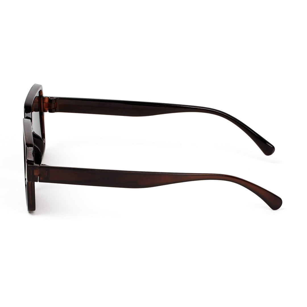 Mariana Black Rectangular Sunglasses