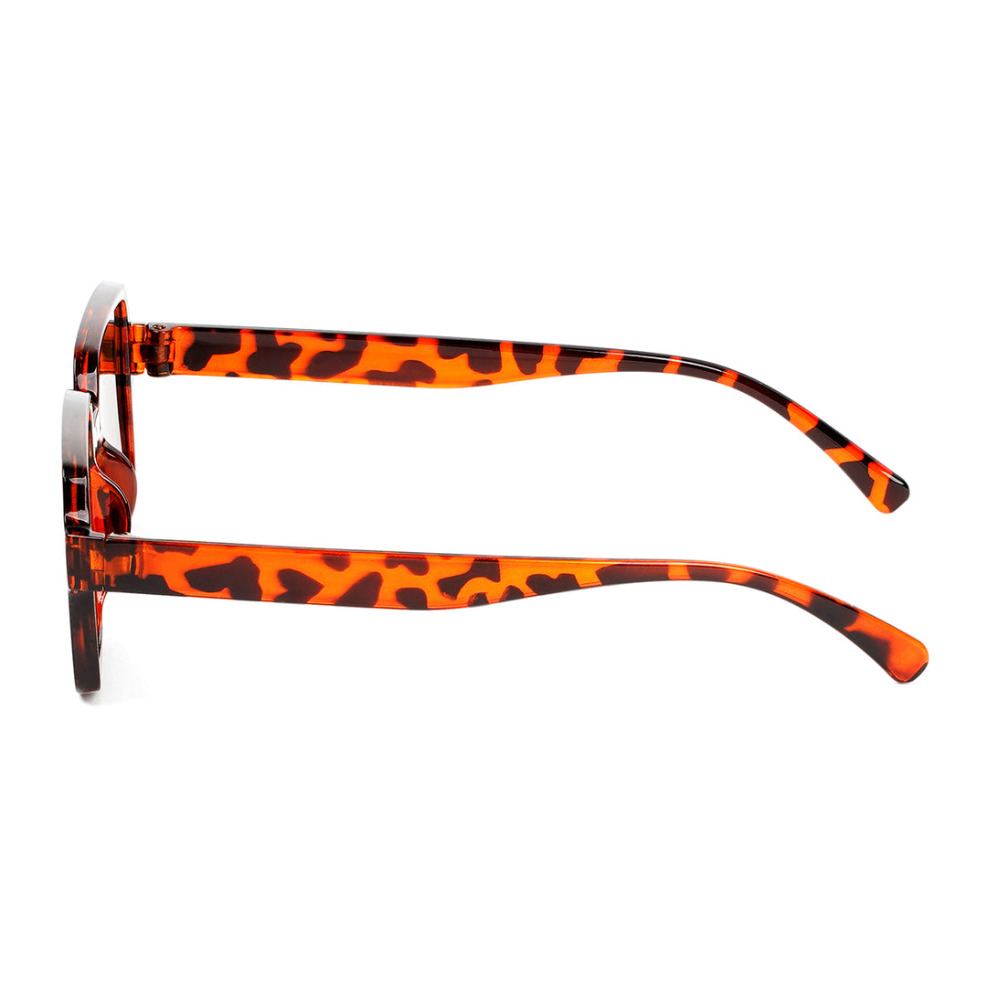Mariana Brown Rectangular Sunglasses