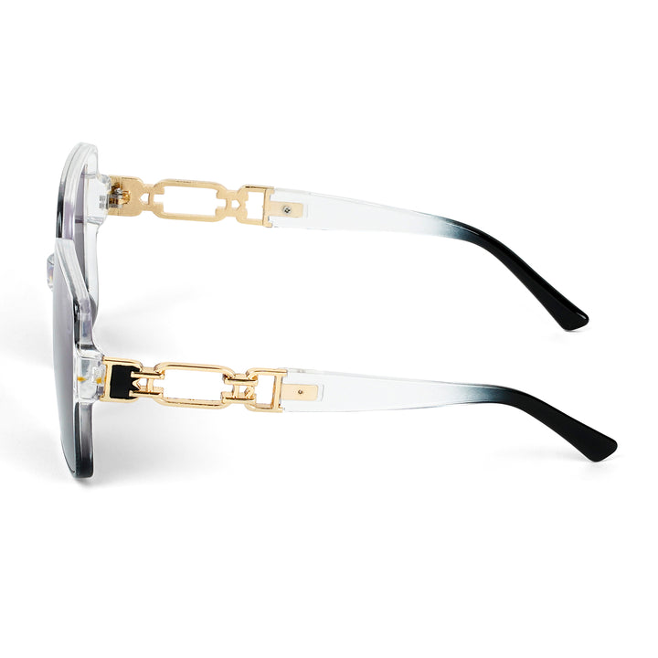 Tea Party Square Purple Sunglasses